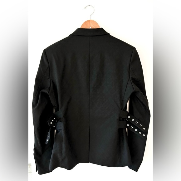 CHARLES JEFFREY LOVERBOY printed single-breasted Glasgow Blazer | Large | Unisex - Picture 4 of 15